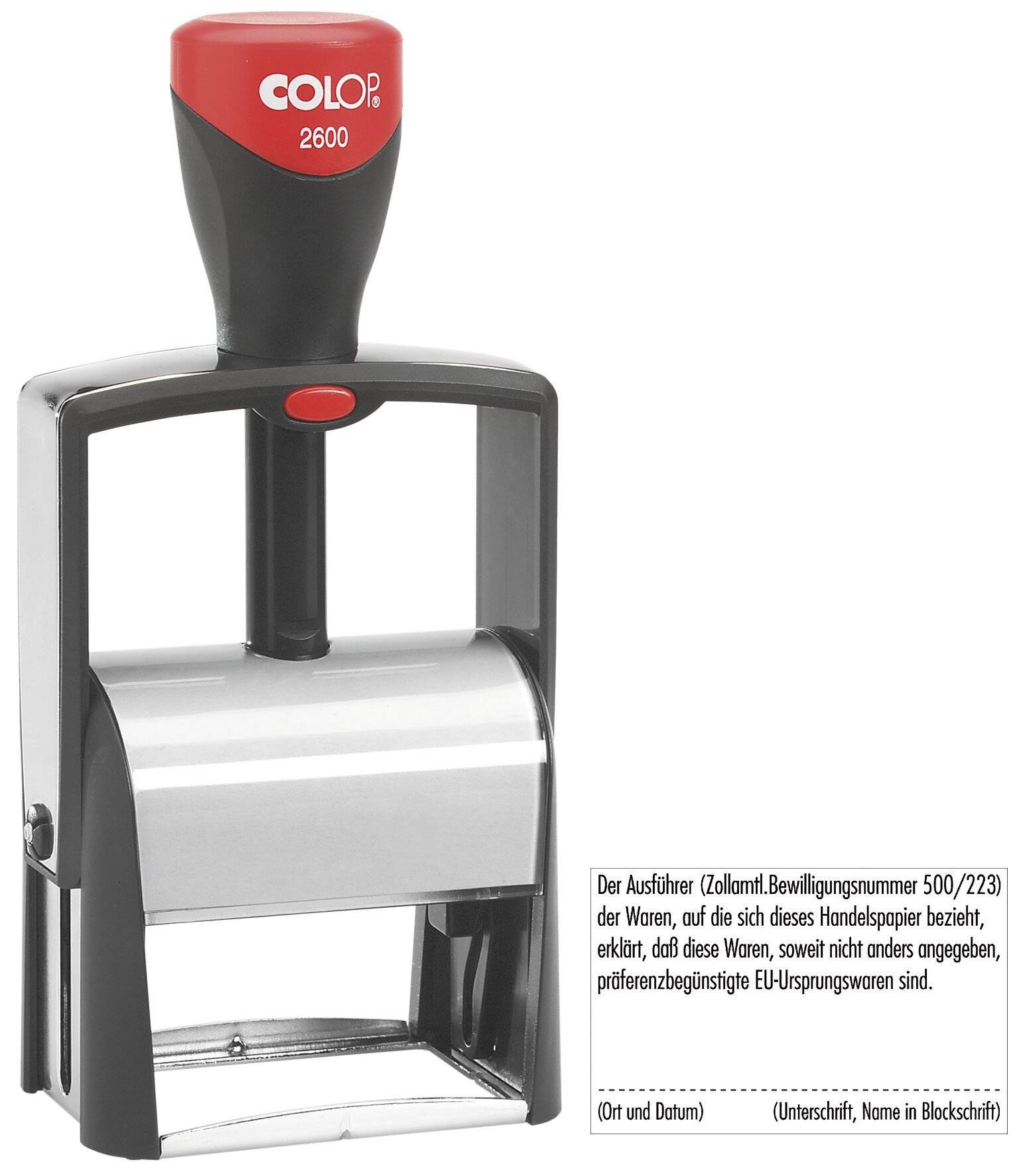 Classic Line 2600 - für max. 8 Zeilen 37 x 58 mm.-2