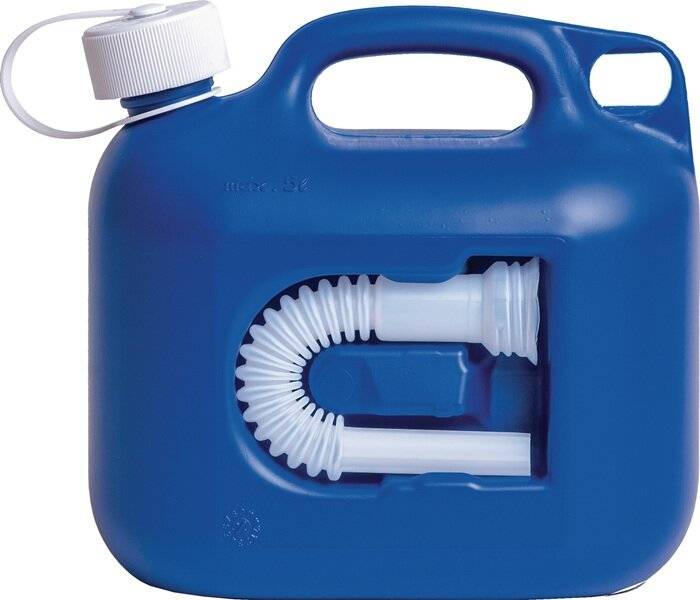 AdBlue-Kanister 5l blau HDPE L265xB147xH247mm HÜNERSDORFF-2