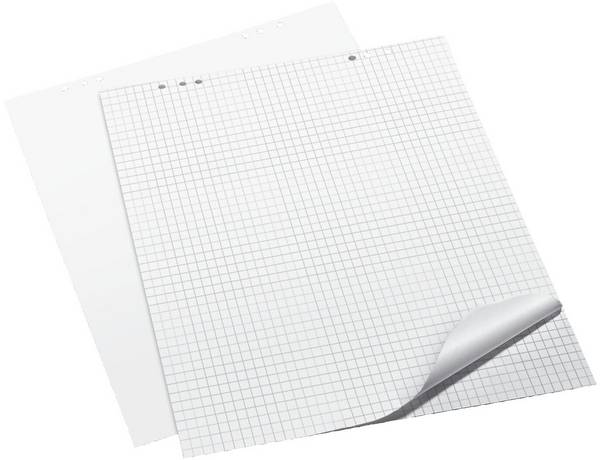 Flipchart-Block, 68 x 99 cm, blanko, 20