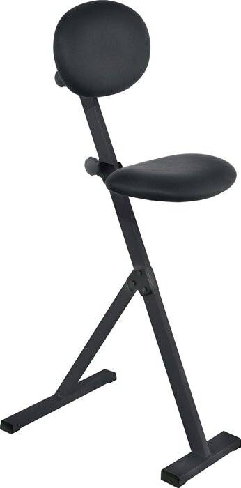Stehhilfe ErgoPlus Skai-Kunstleder Sitz-H.550-900mm STA schwarz KAPPES-2