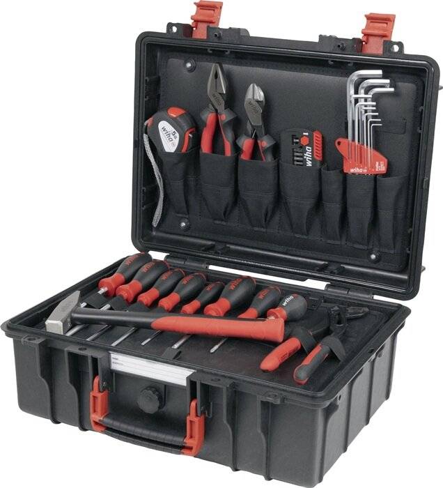 Werkzeugsortiment Basic Set L mechanik 45531 37-tlg.im Schutzkoffer WIHA-5