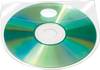 CD/DVD-Hüllen selbstklebend - mit selbstklebender Lasche, transparent, Packung