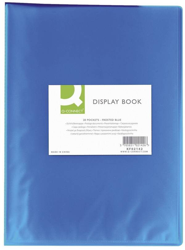 Sichtbuch - 20 Hüllen, PP transluzent, 250 mym,