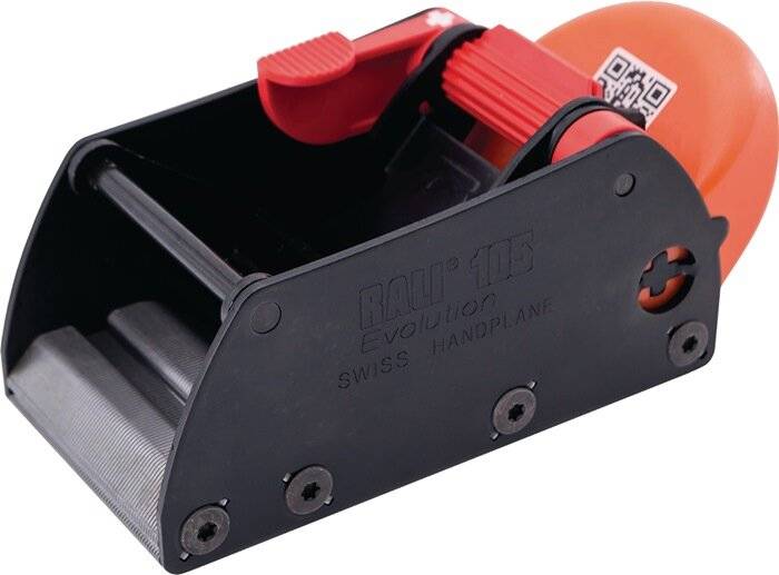 Brück Handhobel Rali 105 orange EVOLUTION incl. 4 Ersatzmesser-4