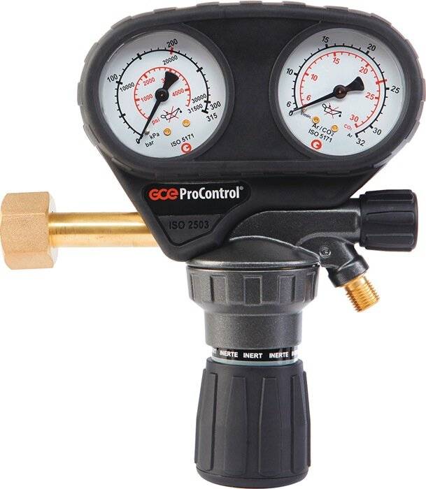 Flaschendruckminderer ProControl Argon/CO? 200bar 1-stufig 30l/min GCE-2