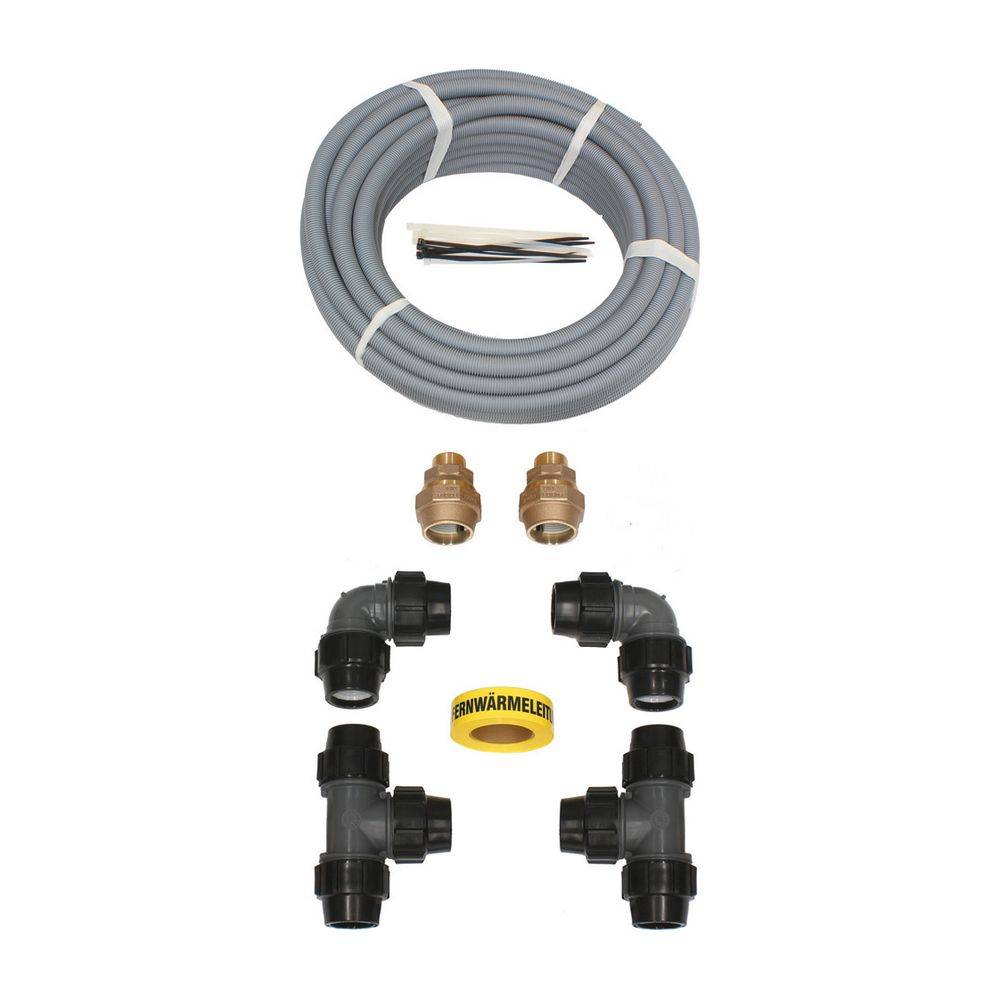 Vaillant Installationsset 50mm für flexoTherm 15/19kW mit 2x aroCollect, 0020115491-0