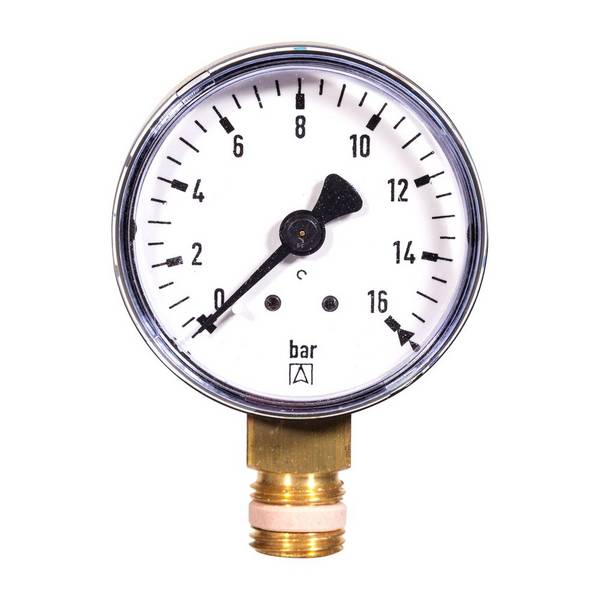 Resideo Manometer M70AF, Eingang, 0–16 bar, für Primuscenter DWC