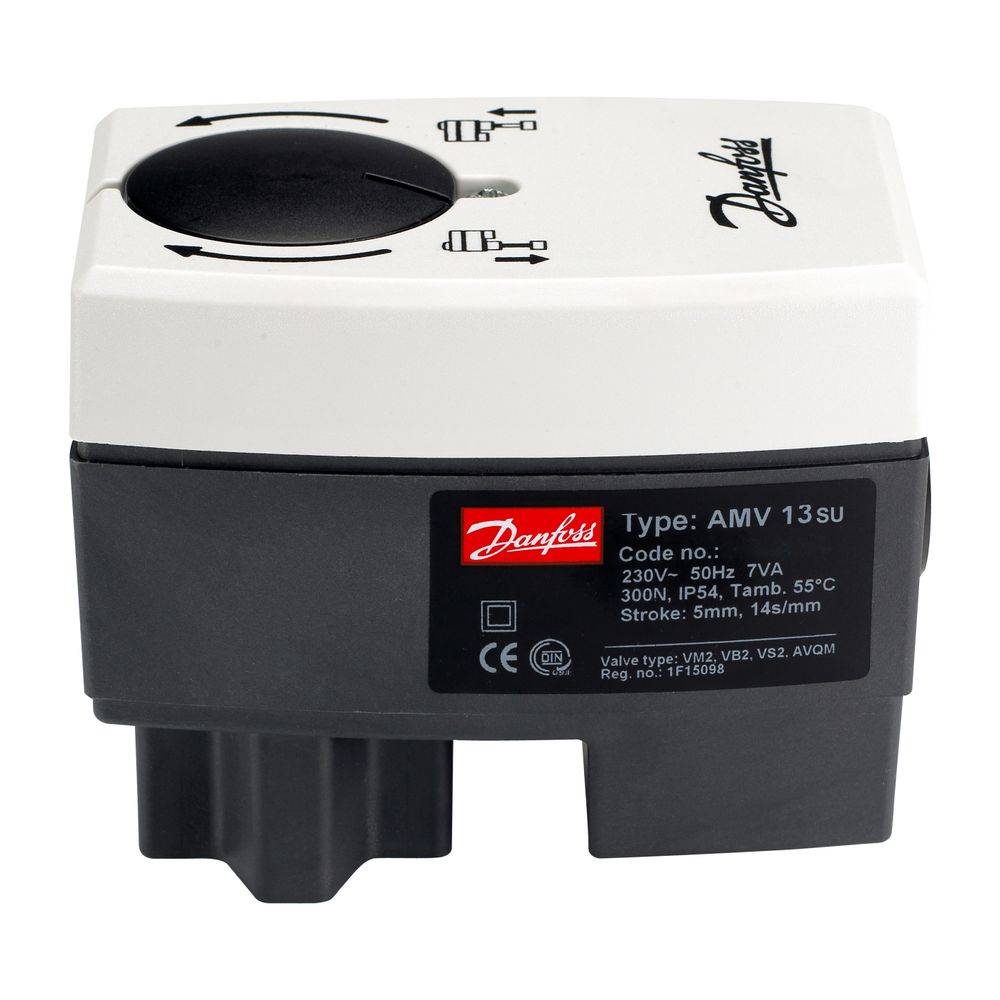 Danfoss elektrischer Stellantrieb AMV 13 SU, 24V, 3 Punkt Schritt, Sicherheitsfunktion, 7 Va