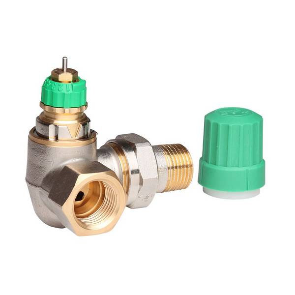 Danfoss Dynamic Valve RA-DV 15 druckunabhängig, R 1/2", Winkelausführung links vernickelt