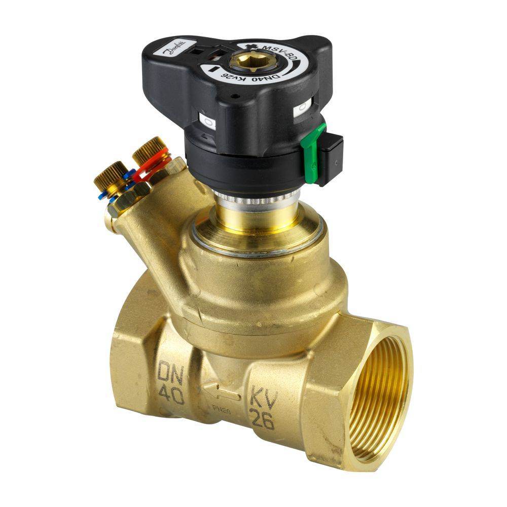 DANFOSS Strangregulier-u.Messvent.MSV-BD Leno MSV-BD 40, Rp 1 1/2-1
