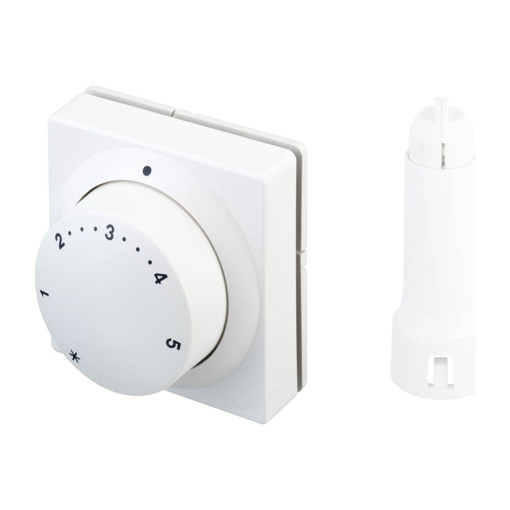 Danfoss Fühlerelement RA 5062 Ferneinstellelement 2, Reinweiß, 013G5062-3