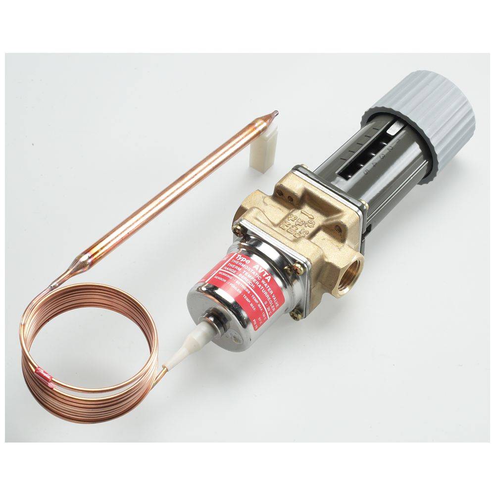 Danfoss Temperaturregler AVTA 25, Rp 1", Sollwertbereich 0-30 Grad C, Kvs 5,5m3/h, 003N4132-2
