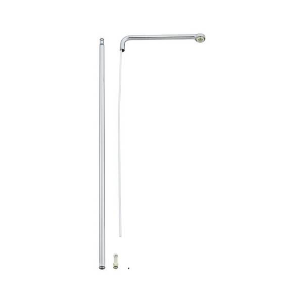 Grohe Ersatzrohr 15cm länger für Euphoria SmartControl Duschsysteme 26507 und 26508, Chrom, 48497000