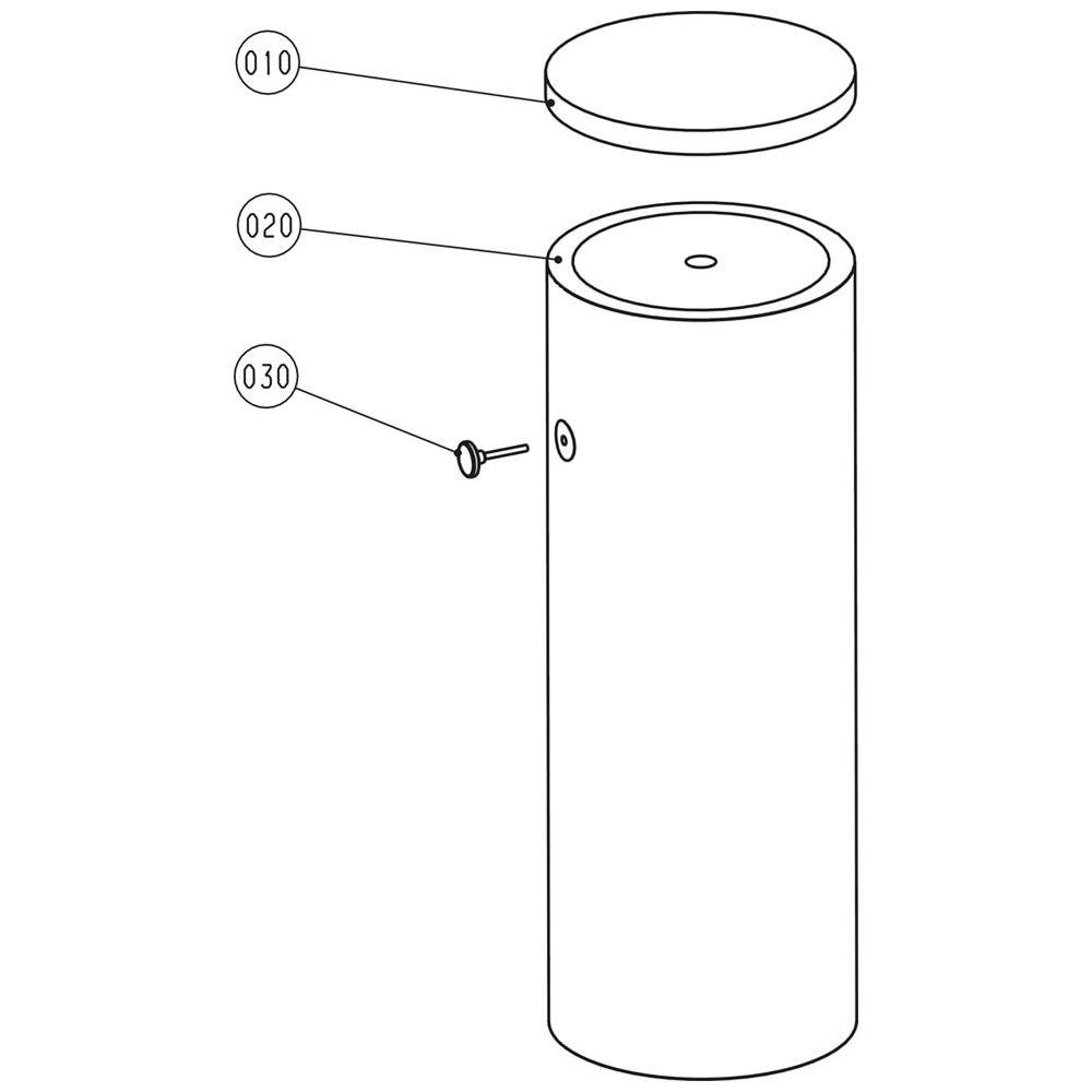 Wolf Pufferspeicher SPU-2-W 500 mit Glattrohrwärmetauscher-1
