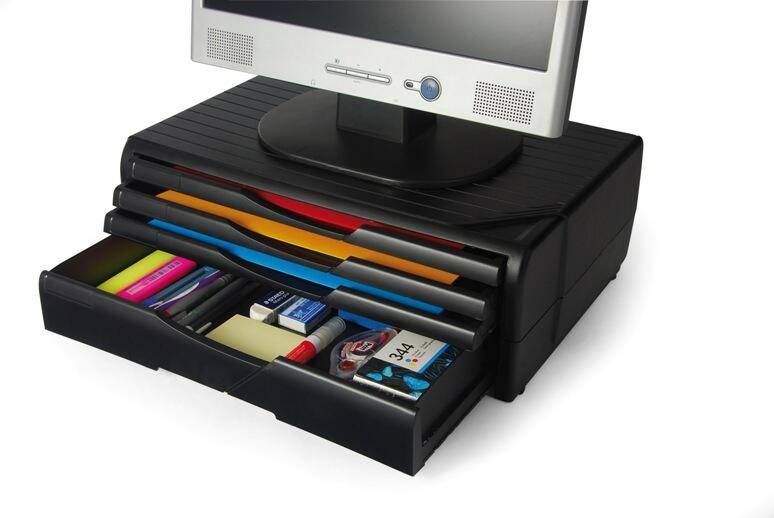 Exponent Drucker- oder Monitorständer - Schwarz - Printer/Monitor Support - 20kg-0