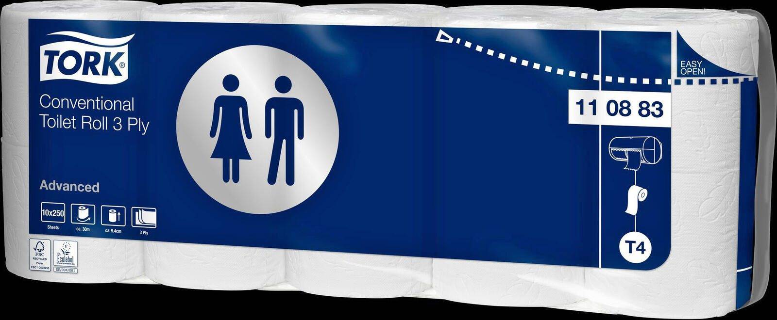 TORK Toilettenpapier 3-lagig 110883-0