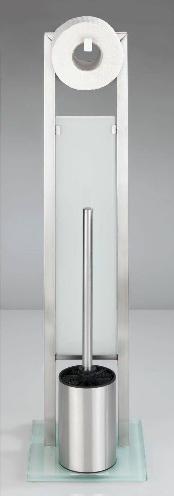 WENKO WC-Garnitur Rivalta silber 9945320500-0