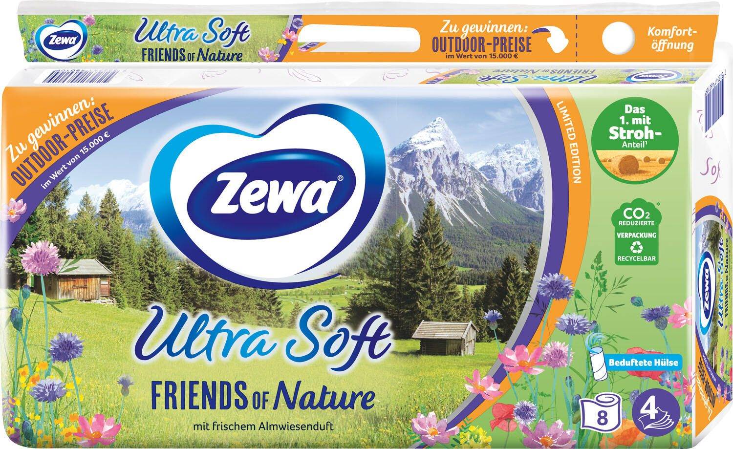 Zewa Toilettenpapier winterlich-frisch 4-lagig 39111-0