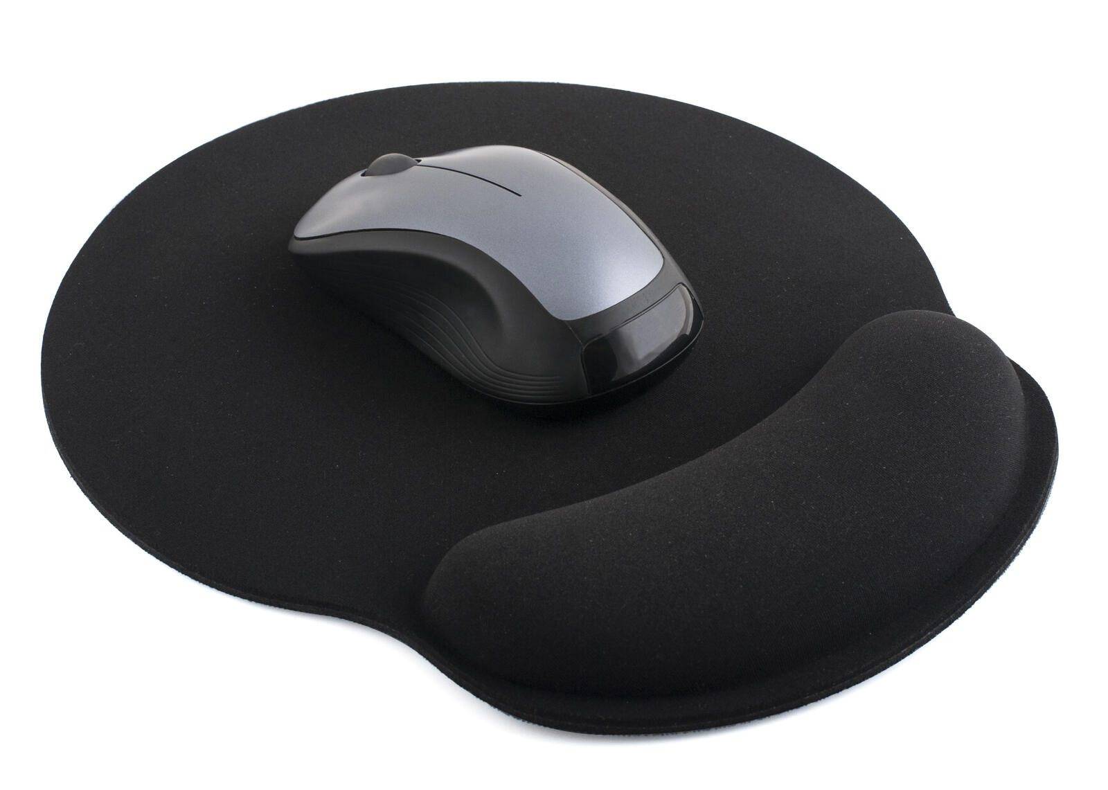 PAVO - Mousepad mit Handgelenkauflage schwarz-0