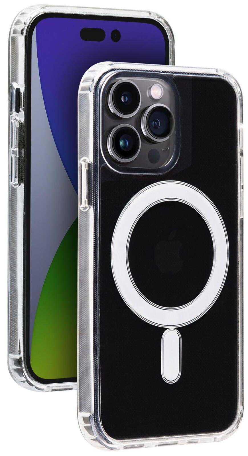 BIGBEN INTERACTIVE - Handy-Cover MagSafe Hybrid Case für iPhone 14 Pro transparent-0