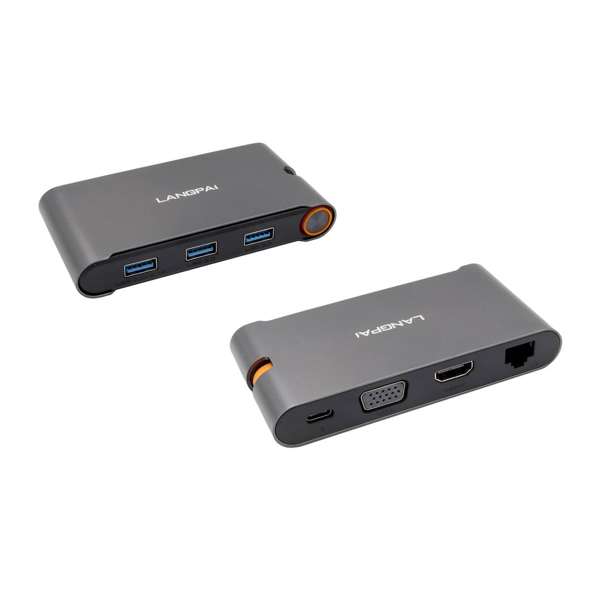 EXSYS EX-1220HM USB 3.2 Gen1 C-HUB 7 Ports für Notebook, Matebook und MacBook-0