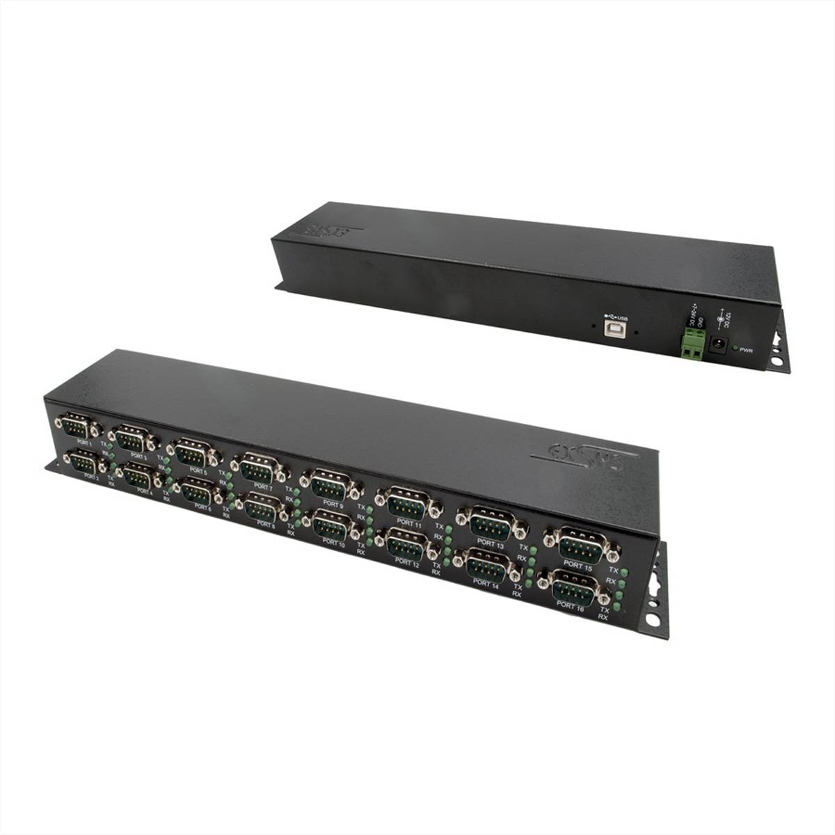 EXSYS EX-1316HMV USB 2.0 zu 16S Seriell RS232 Ports-0