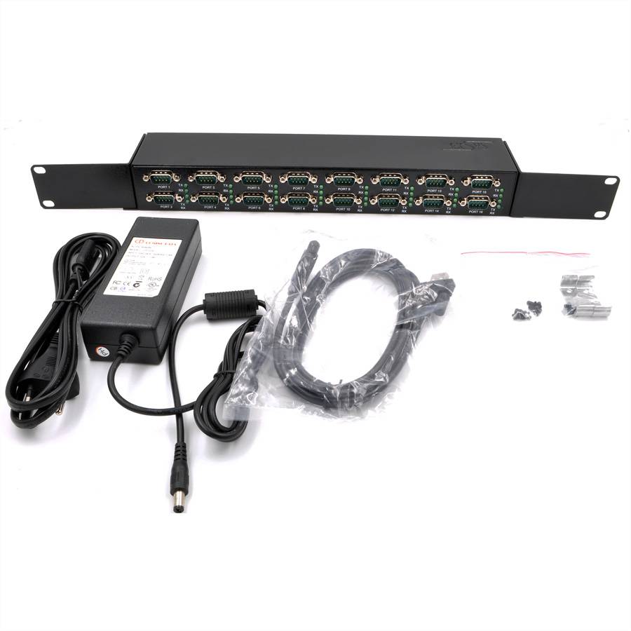 EXSYS EX-1316HMV USB 2.0 zu 16S Seriell RS232 Ports-2