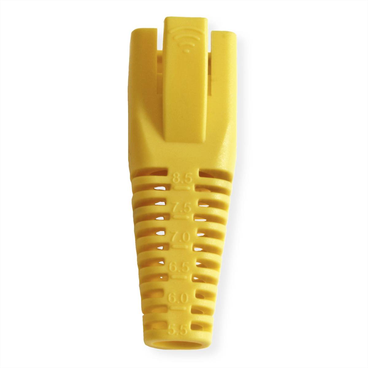 ROLINE Knickschutztülle für RJ-45, 10 Stck, gelb-2