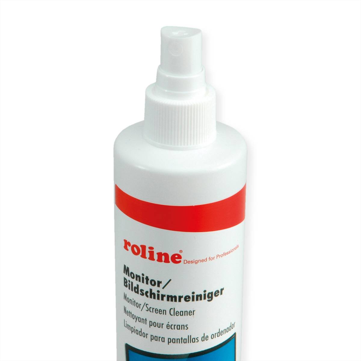 ROLINE Bildschirmreiniger TFT inklusive Mikrofasertuch, 250 ml-2