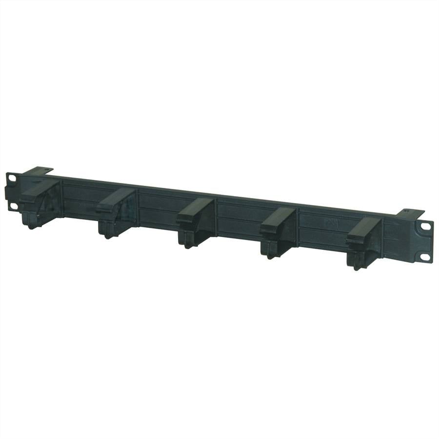 APRA apraNET - Kabelführungsplatte für Schaltschrank - RAL 9005 - 1U - 48.3 cm (-1