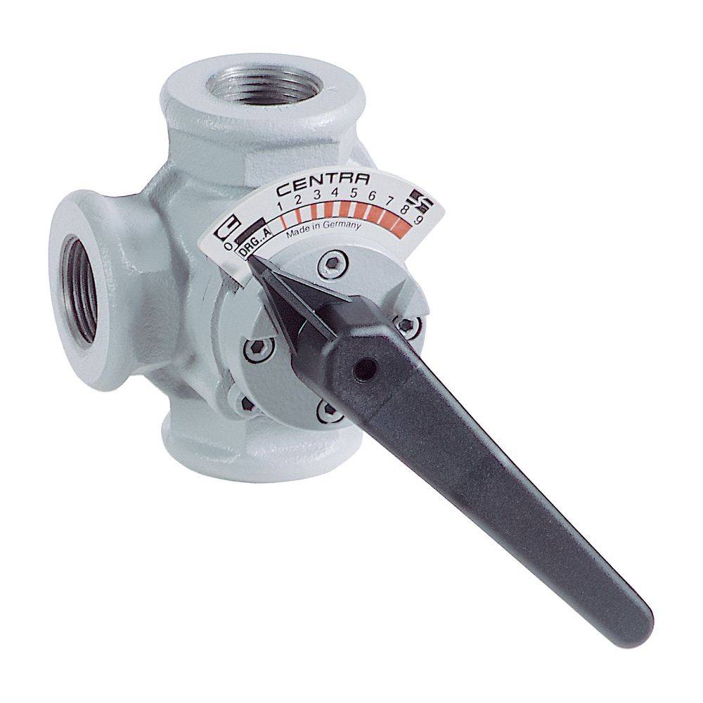 Resideo 3-Wege-Muffenmischer DR GG 20, PN 6, gerade DN 32, Grau-0