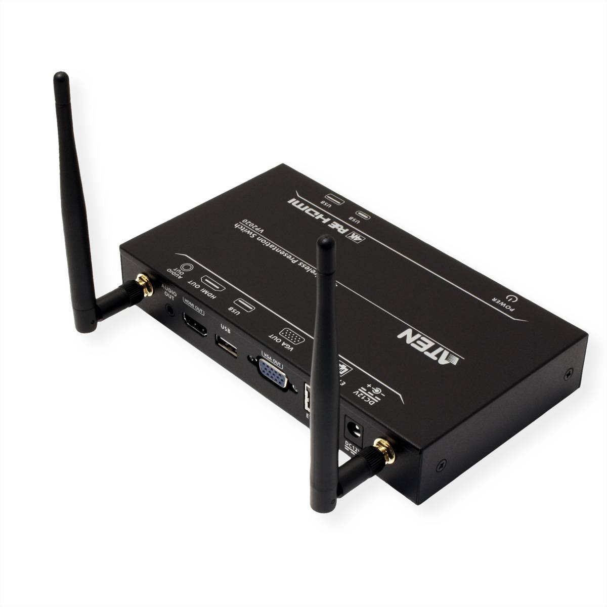 ATEN VP2020 4K Wireless Presentation Switch mit Dual View-2