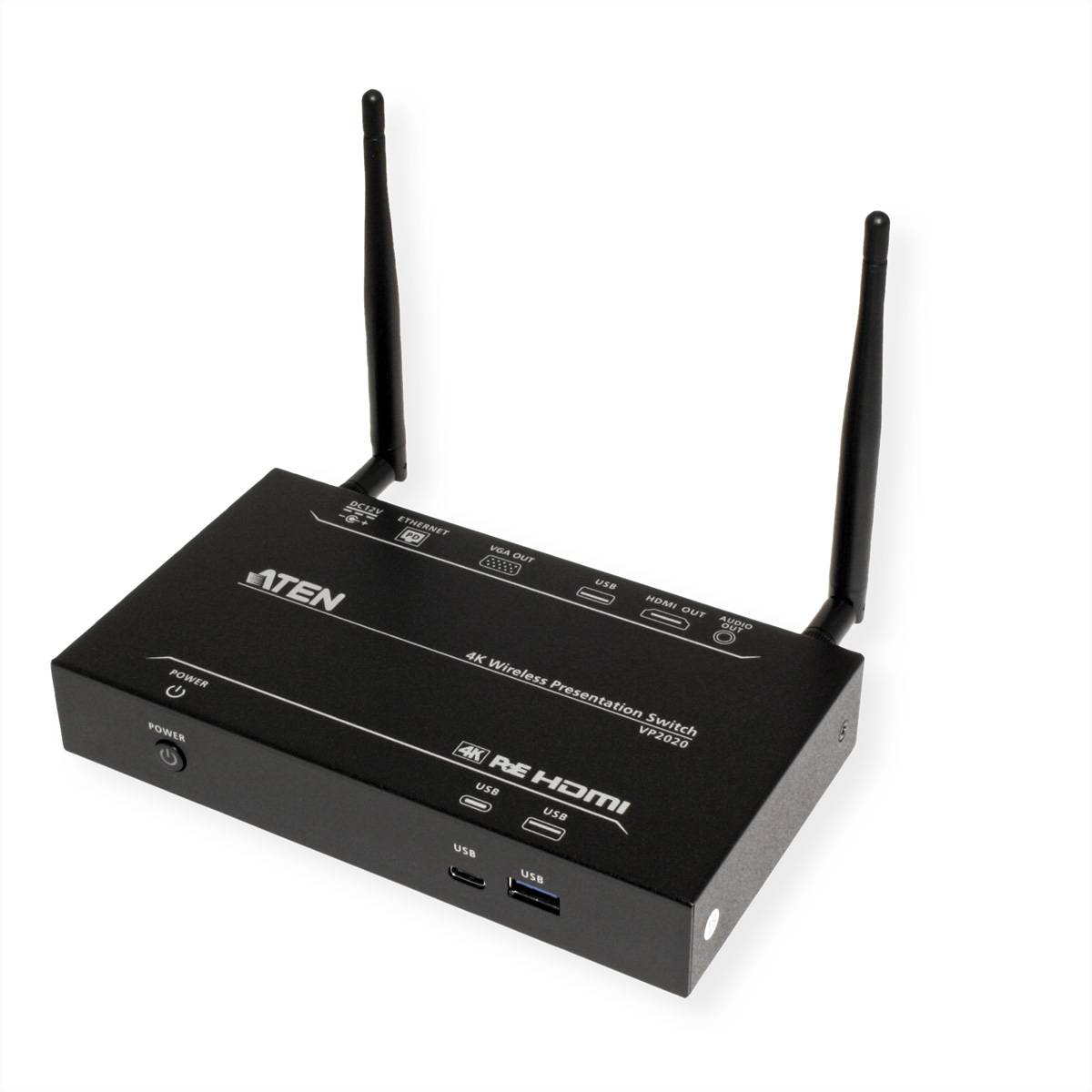 ATEN VP2020 4K Wireless Presentation Switch mit Dual View-3