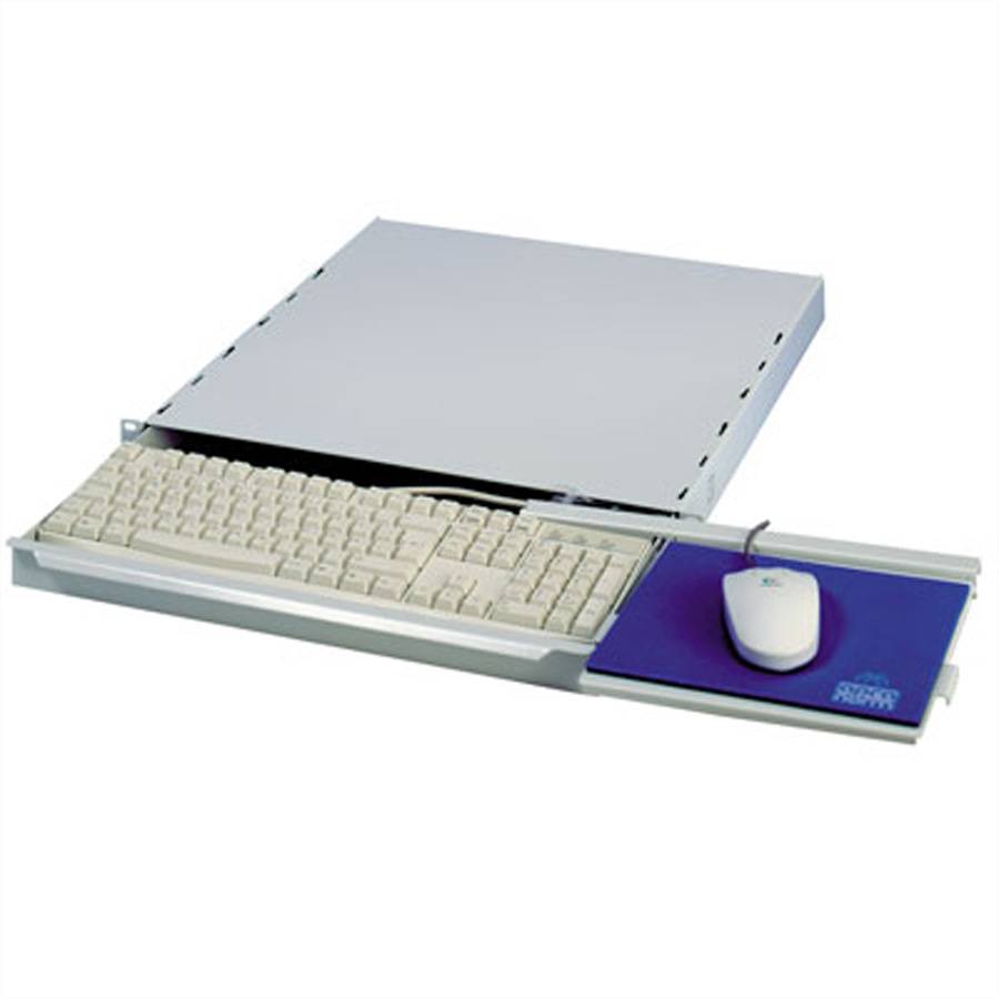 19"-Tastatureinschub 1 HE ohne Tastatur-0