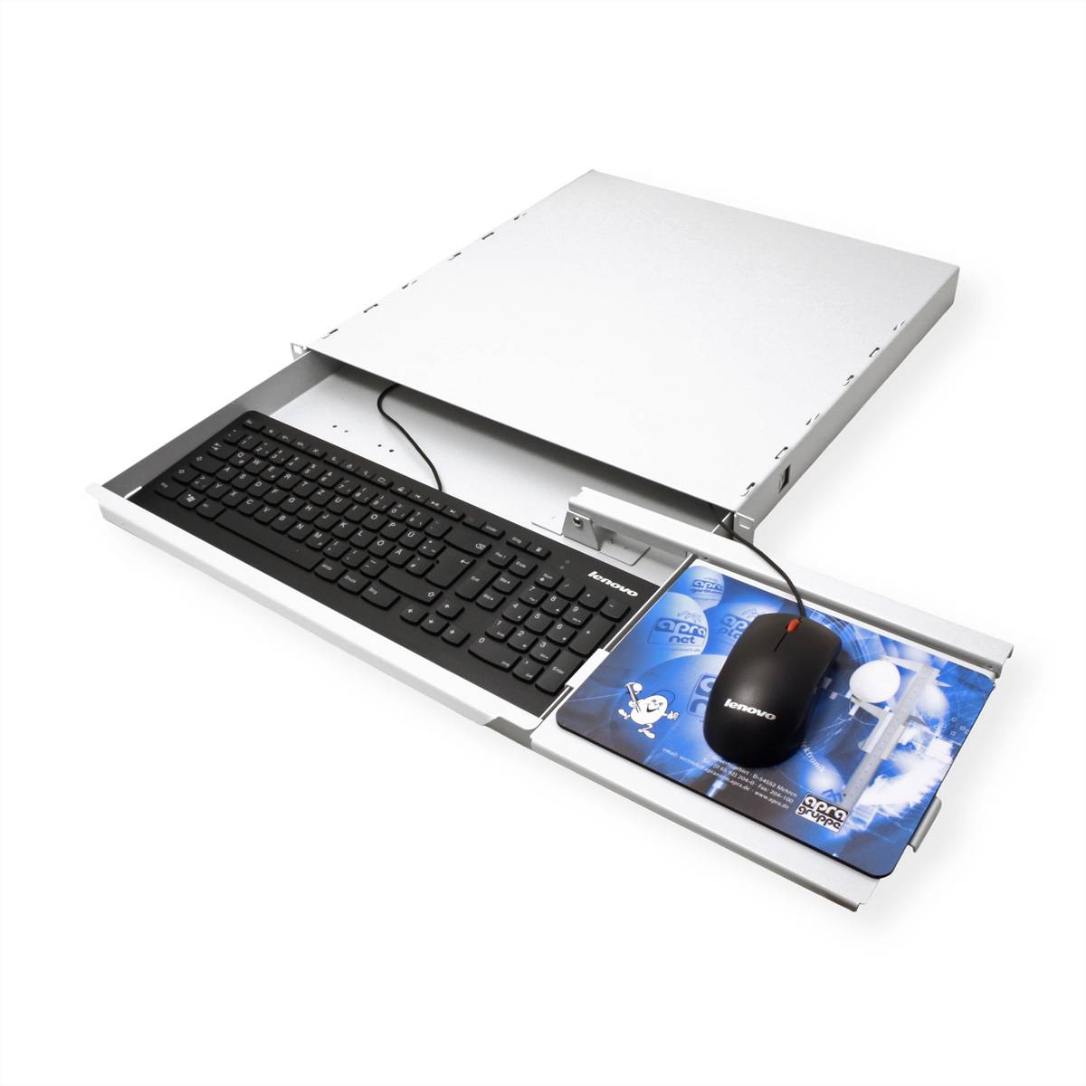 19"-Tastatureinschub 1 HE ohne Tastatur-2