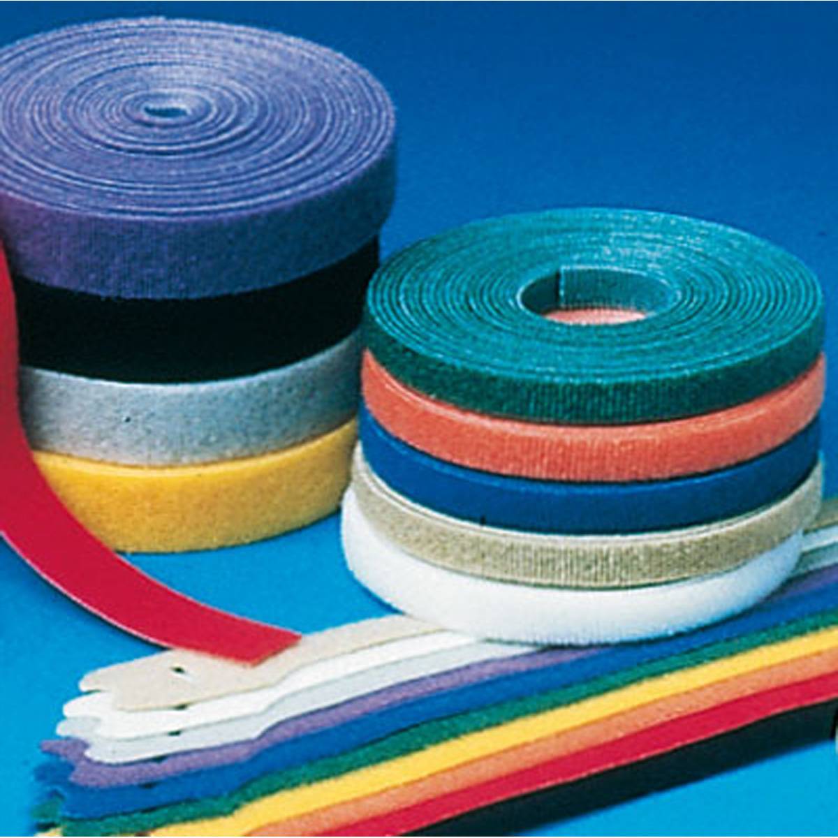 VELCRO® ONE-WRAP® Strap Klettband mit Lasche, 10Stk., schwarz, 20 cm-2