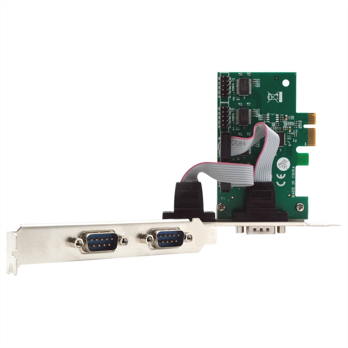 EXSYS EX-46014 4S Seriell RS-232 PCIe Karte-2