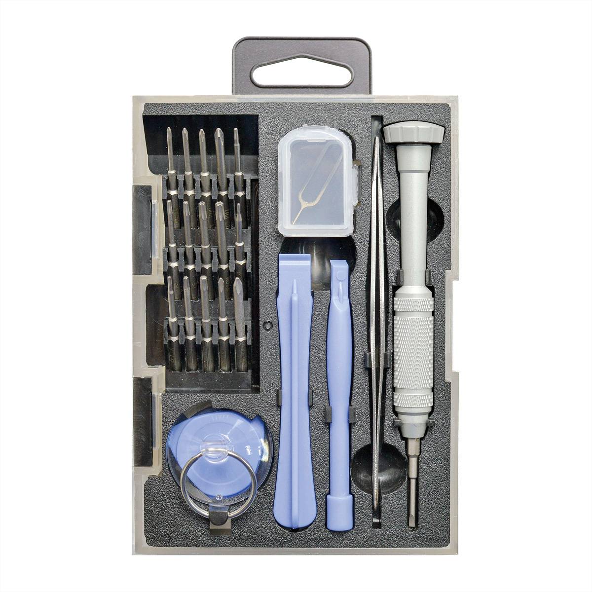 VALUE Präzisionswerkzeug-Set, für Elektronik-Kleingeräte, 24 Teile-3