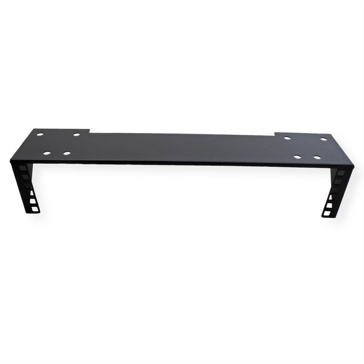 VALUE 19-Zoll-Wand-/Untertischhalterung, 2 HE, schwarz-2