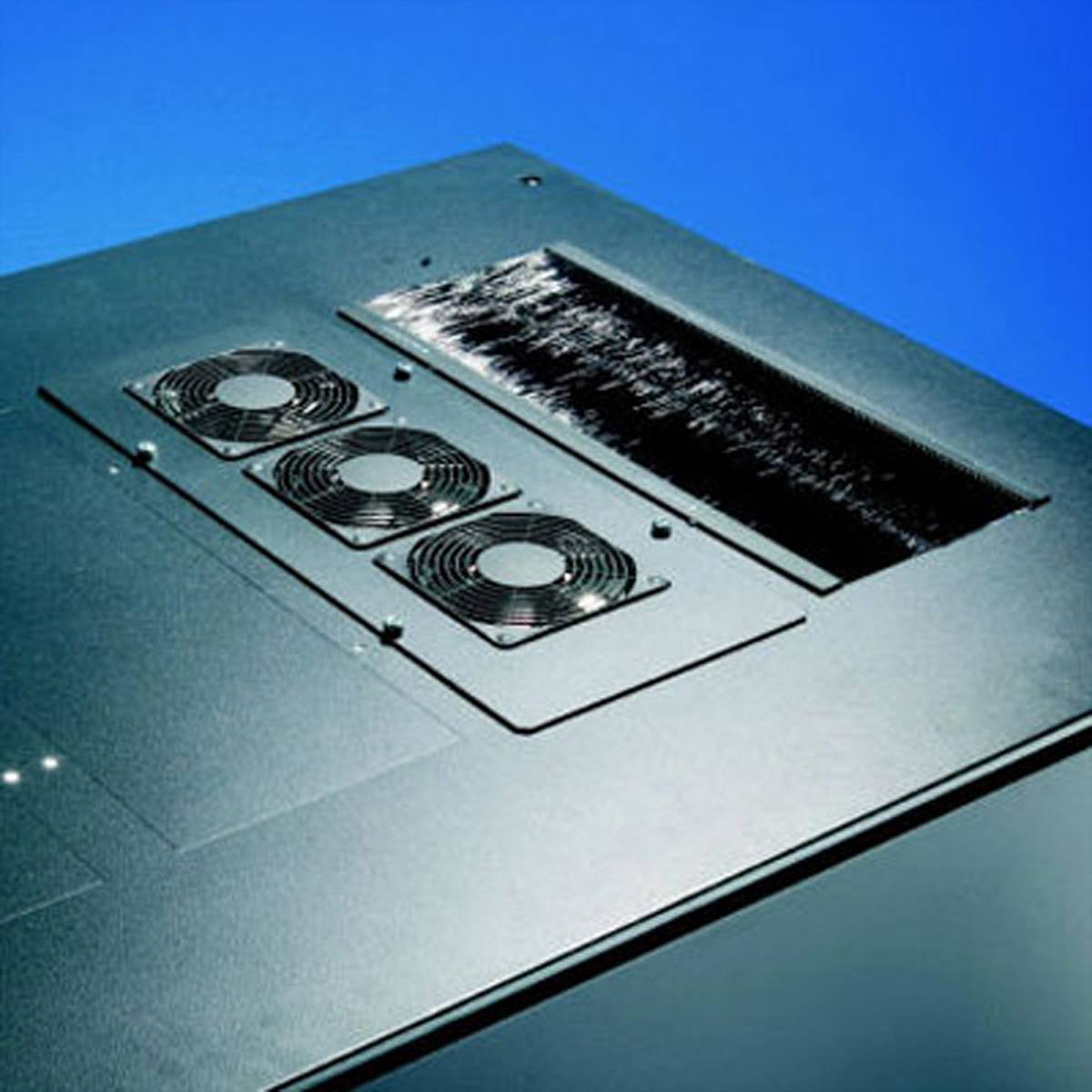 SCHROFF VARISTAR Bürstenleiste, schwarz, 2 St., f. Dach (80mm Breite)-1