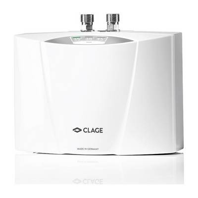 CLAGE MCX3 Durchlauferhitzer 3,5kW 230V Untertisch max. 2,0l/min, IES Blankdraht-Heizsystem, Sensortaste, LED-Anzeige-0