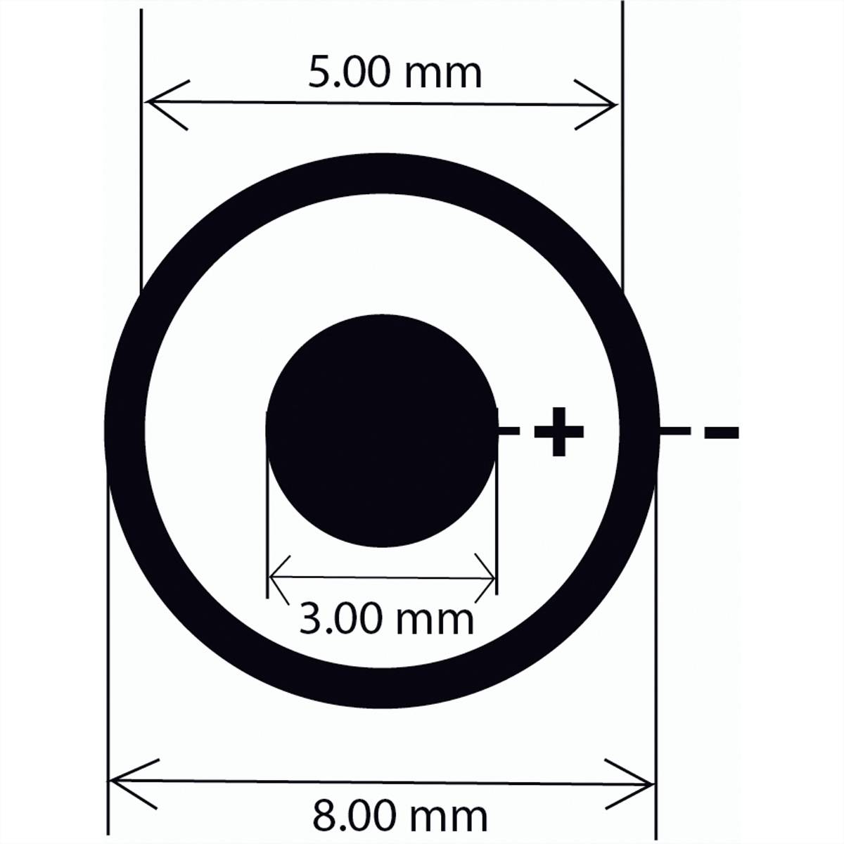 EXSYS EX-K1110 DC-Jack Kabel für Terminal Block, schwarz-1