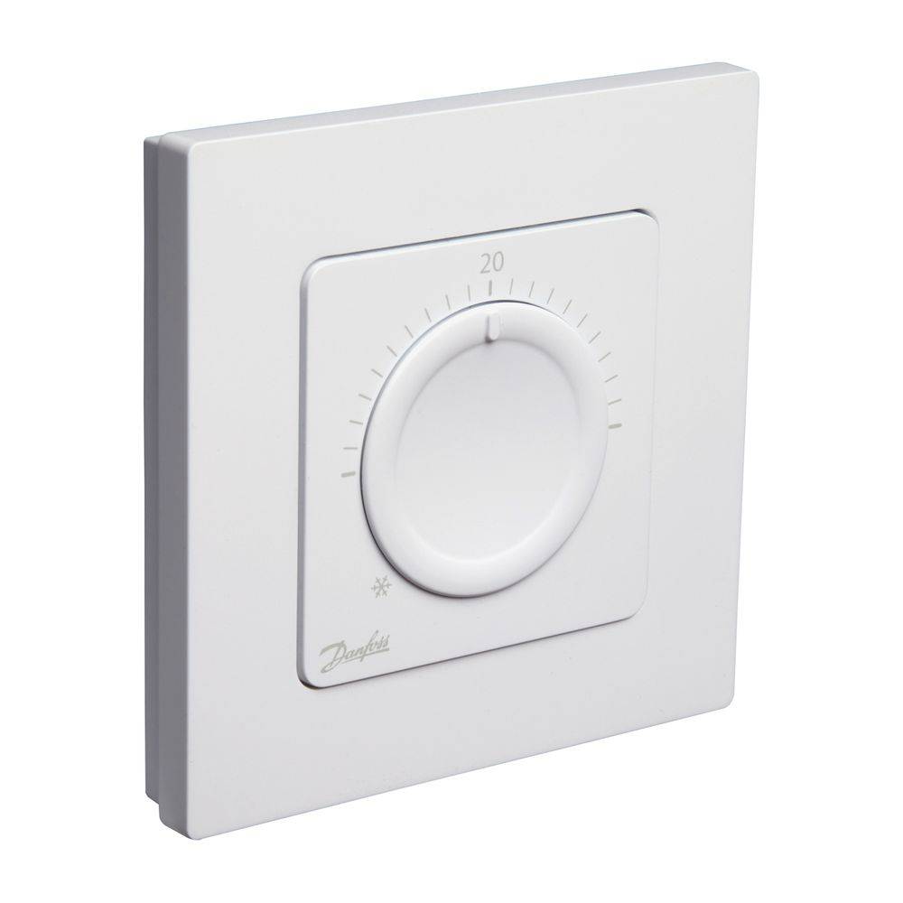 Danfoss Raumthermostat Icon mit Einstellrad, Unterputz, 088U1000-2