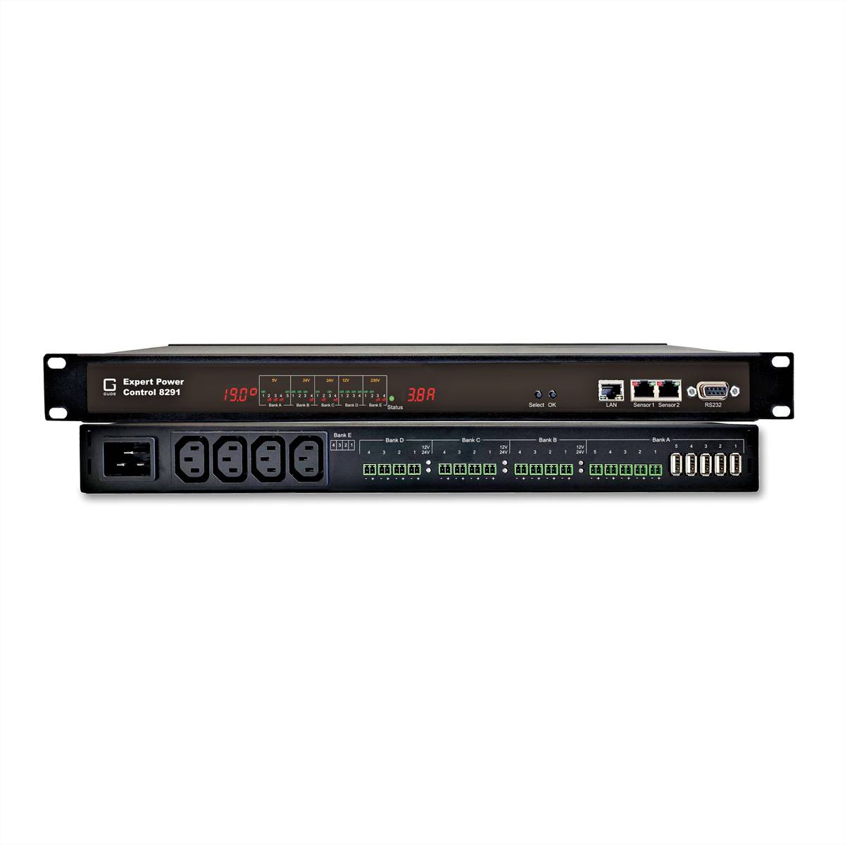 GUDE 8291-2 EPC AC/DC-Switch 21 Ports, Einzelportmessung-2