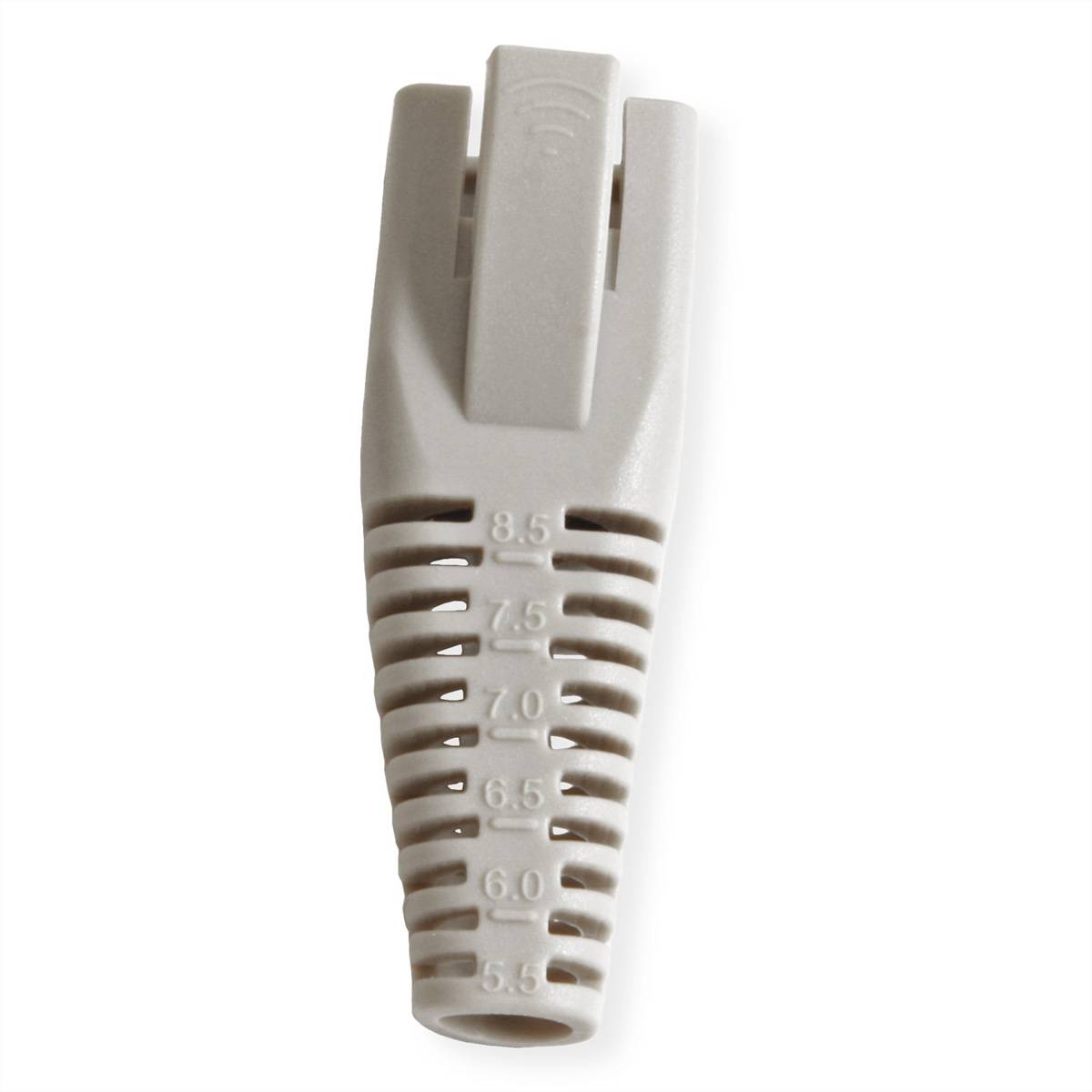 ROLINE Knickschutztülle für RJ-45, 10 Stck, grau-2