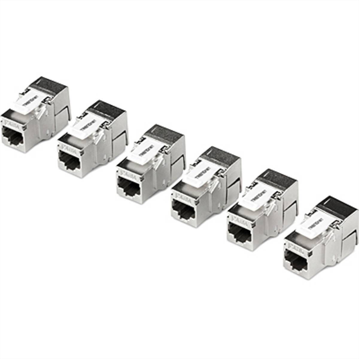 TRENDnet TC-K06C6A Keystone Jack, Cat6A, 6er-Pack-3