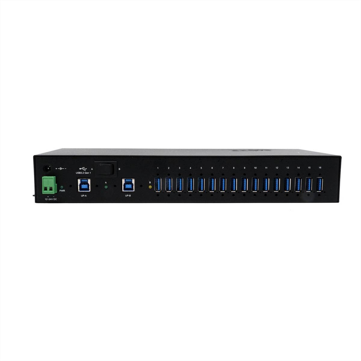 EXSYS EX-1526HMVS 16-Port USB 3.2 Gen1 Managed Metall HUB mit 15KV ESD Überspannungs-Schutz-4