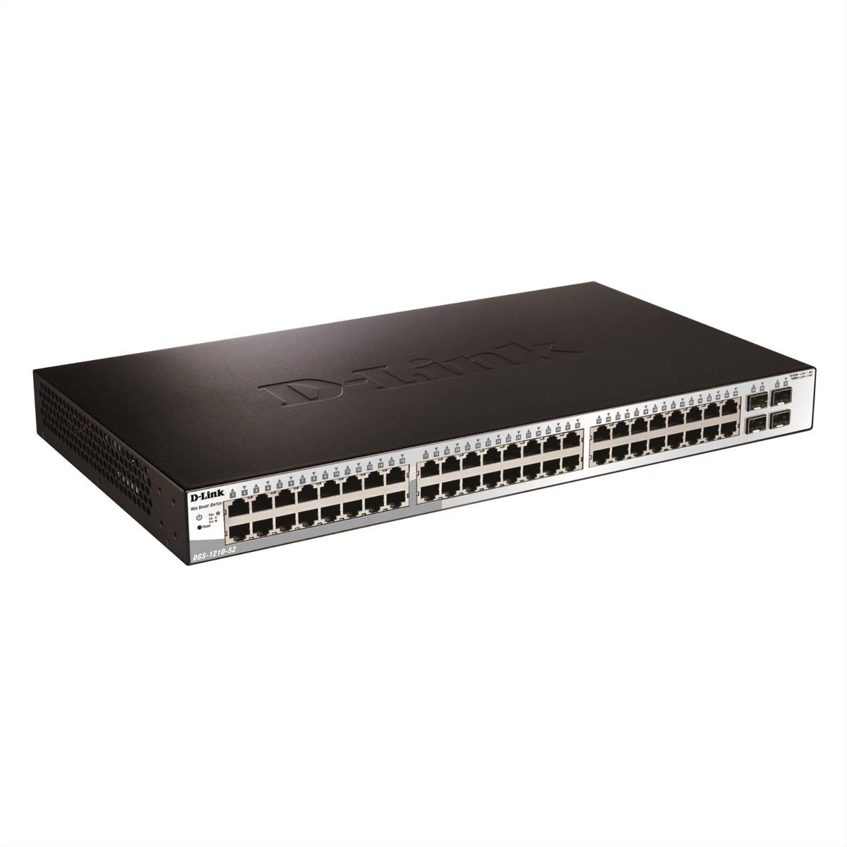 D-Link DGS-1210-52/E 52-Port Layer2 Smart Managed Gigabit Switch-1
