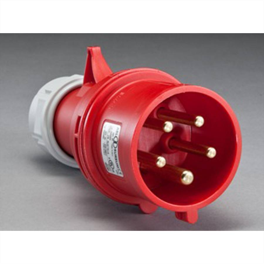 BACHMANN BN0500 19" PDU 1HE 18xC13 3x Schutzkontakt, Leistungsmessung, Anschluss CEE 3x 16A, rot-1