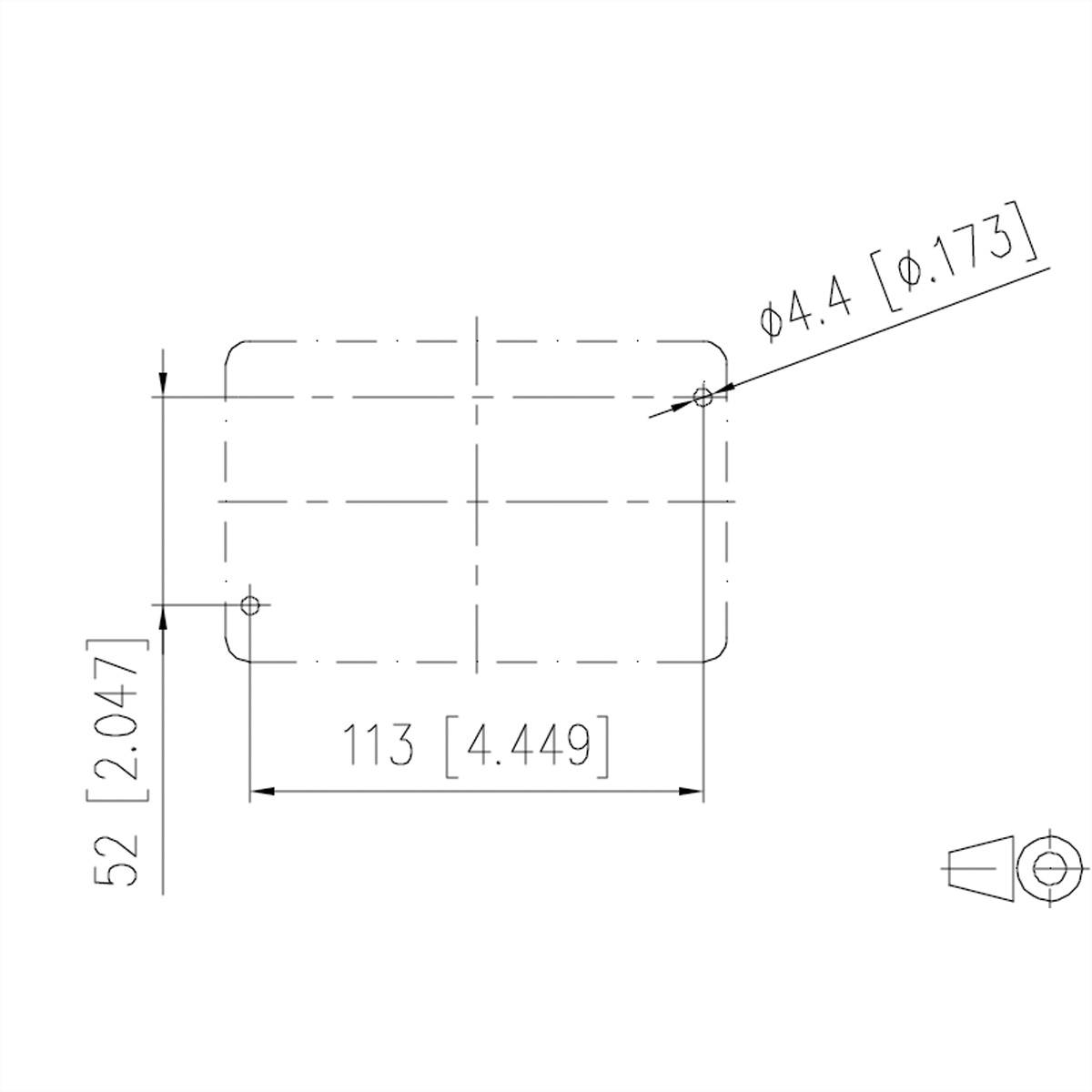 METZ CONNECT E-DAT Industry IP67 V5 2 Port metal outlet-2